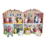 Play Box with Wooden Pieces -Rainbow Fairy Playhouse