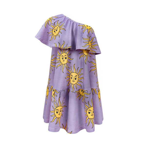 Dear Sophie // Sun Purple One Shoulder Dress