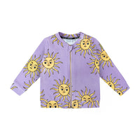 Dear Sophie // Sun Purple Bomber Jacket